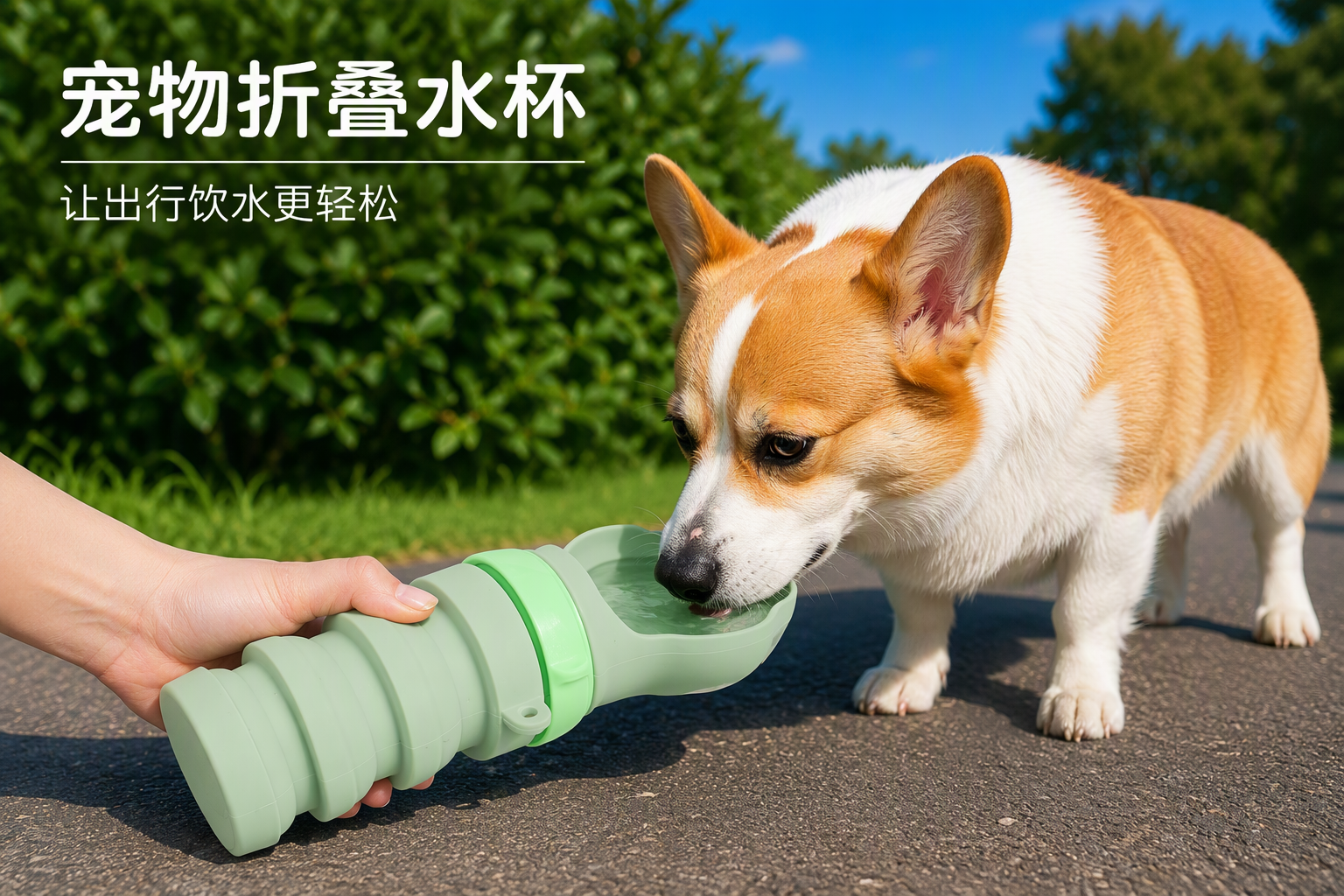 柔软硅胶、宽口饮水、稳固锁环的折叠水杯设计<br /> <link href="https://fonts.googleapis.com/css?family=Inter" rel="stylesheet" type="text/css" />