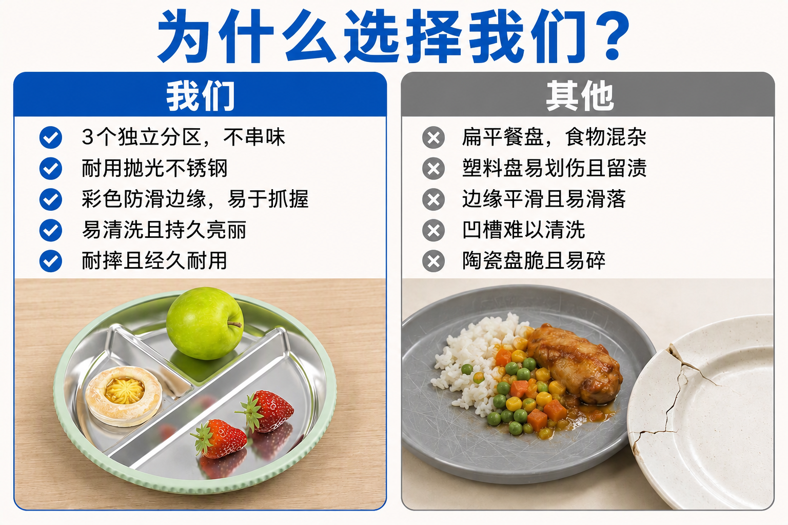 <span style="color:#2f4a52;"><span style="font-family:inter;"><strong>为什么为家长选择我们的硅胶边缘分隔板</strong></span></span> <link href="https://fonts.googleapis.com/css?family=Inter" rel="stylesheet" type="text/css" />
