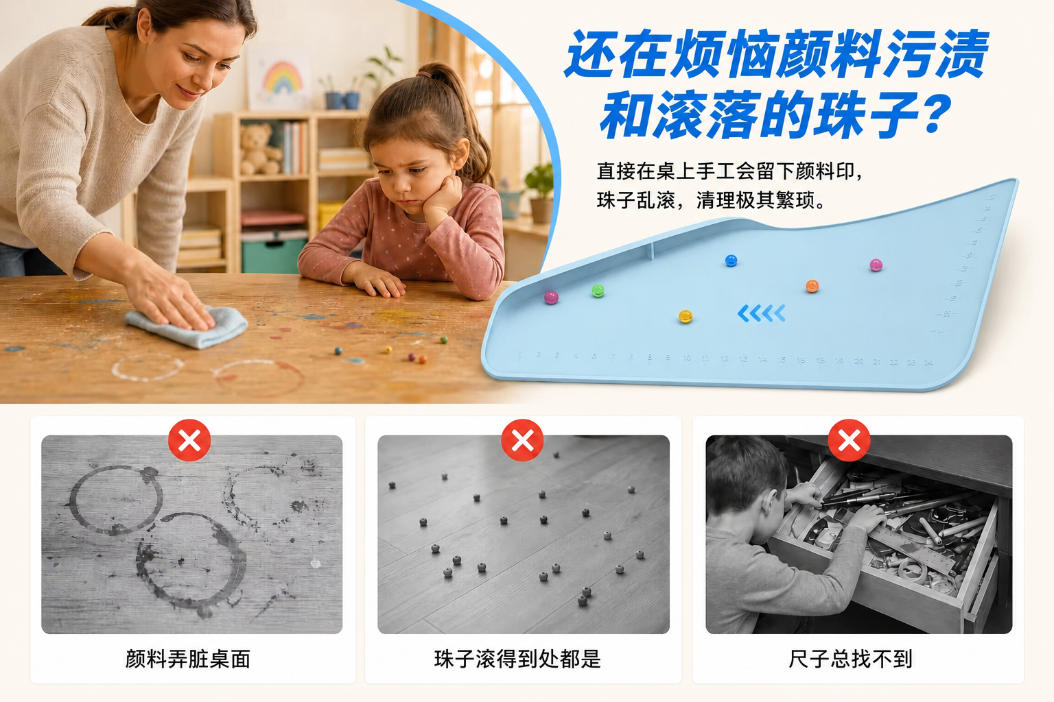 <span style="font-family:inter;"><span style="color:#2f4a52;"><strong>专为减少清理和更多创造而设计</strong></span></span> <link href="https://fonts.googleapis.com/css?family=Inter" rel="stylesheet" type="text/css" />