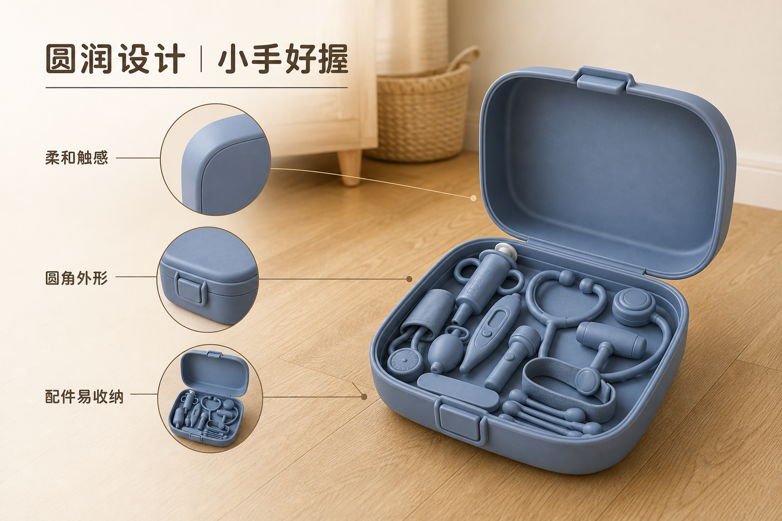 <span style="font-family:inter;"><span style="color:#2f4a52;"><strong>让游戏更丰富、更有序、更方便收纳的角色扮演套装</strong></span></span> <link href="https://fonts.googleapis.com/css?family=Inter" rel="stylesheet" type="text/css" />