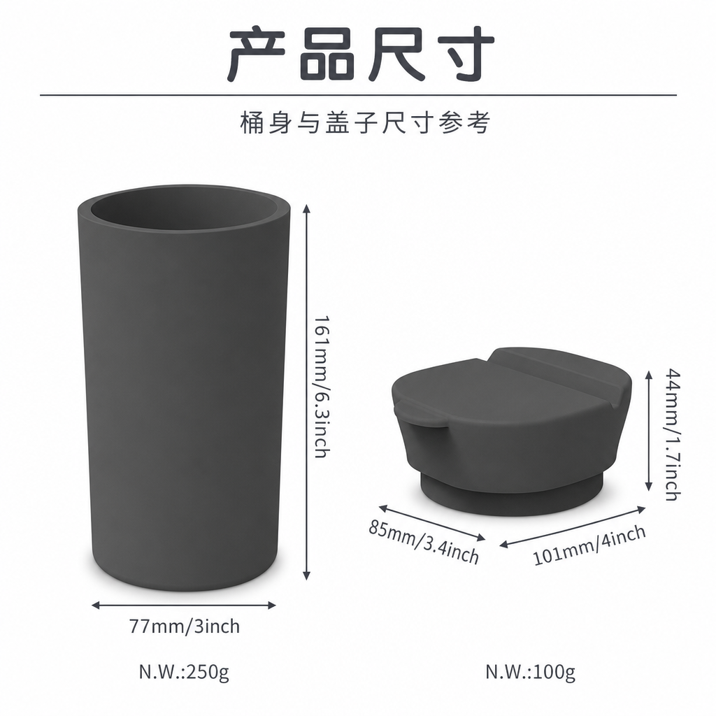 车载带盖垃圾桶 — 家用迷你垃圾桶
