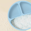 硅胶餐盘套装 婴儿吸力喂养餐垫套装 防滑幼儿食物喂养婴儿餐盘套装 儿童