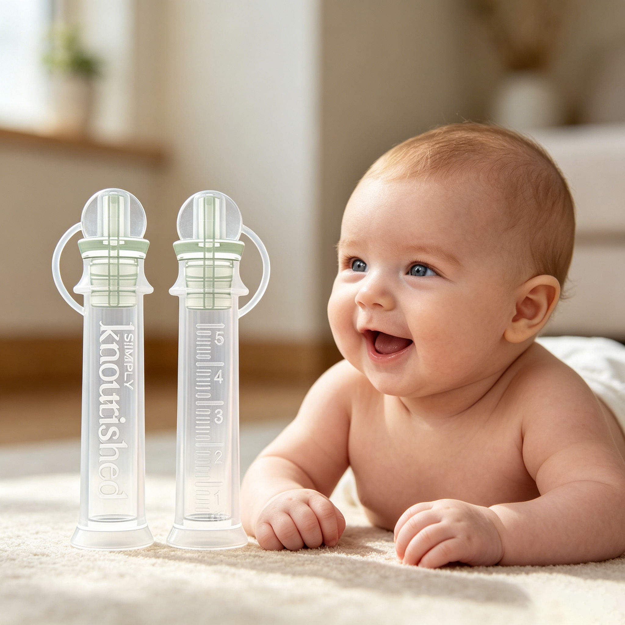 硅胶初乳收集器 穿戴式漏奶收集器 母乳储存管 初乳喂养