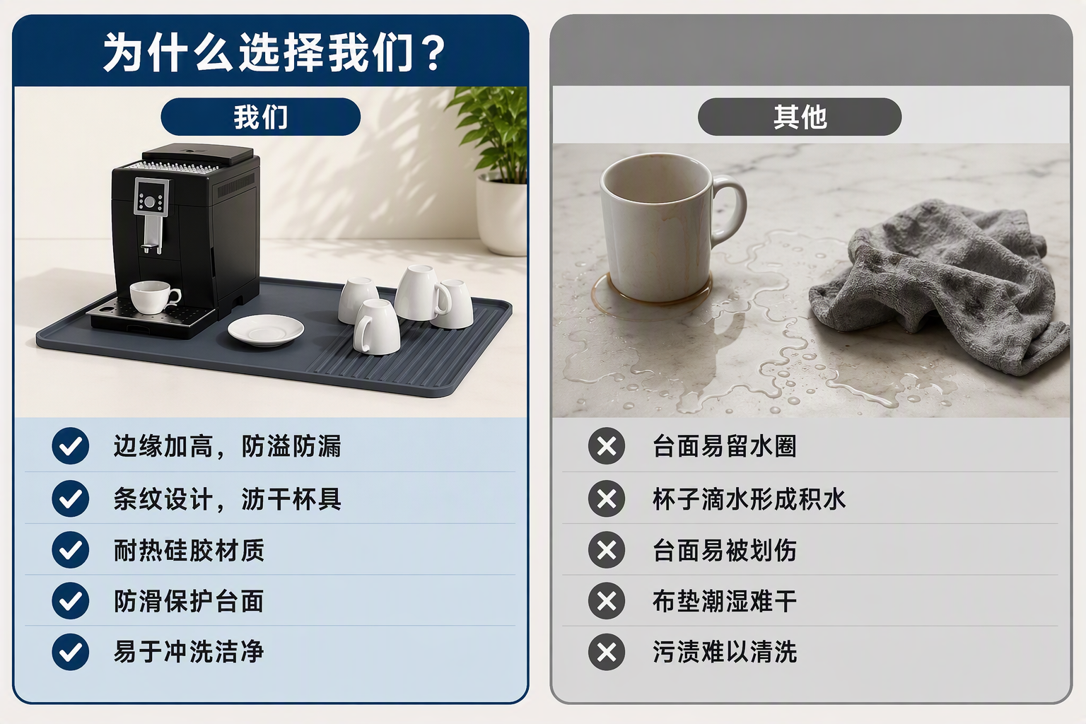 <span style="color:#2f4a52;"><span style="font-family:inter;"><strong>家庭咖啡师为什么选择我们的咖啡角垫</strong></span></span> <link href="https://fonts.googleapis.com/css?family=Inter" rel="stylesheet" type="text/css" />