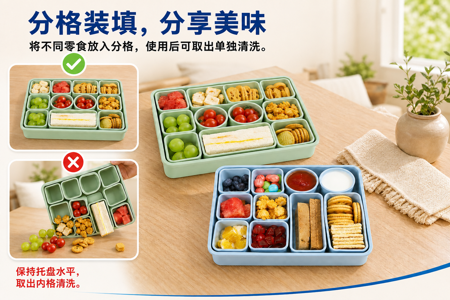 <span style="font-family:inter;"><span style="color:#2f4a52;"><strong>通用设计，适配午餐包、冰箱和野餐</strong></span></span> <link href="https://fonts.googleapis.com/css?family=Inter" rel="stylesheet" type="text/css" />