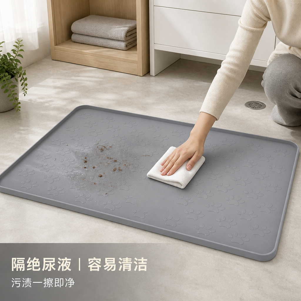 硅胶宠物垫 — 猫狗通用防护垫