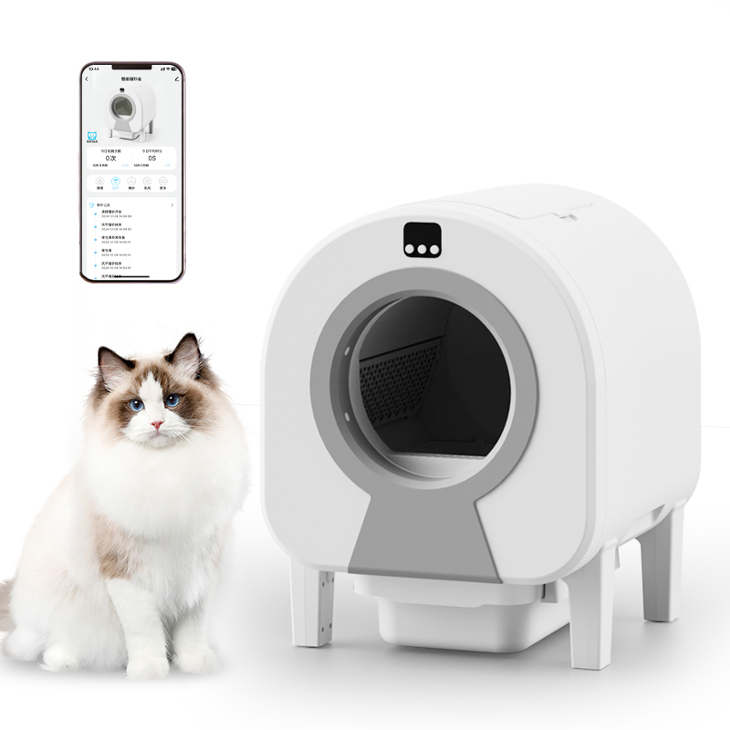 自洁式猫砂盆 - APP控制多只猫