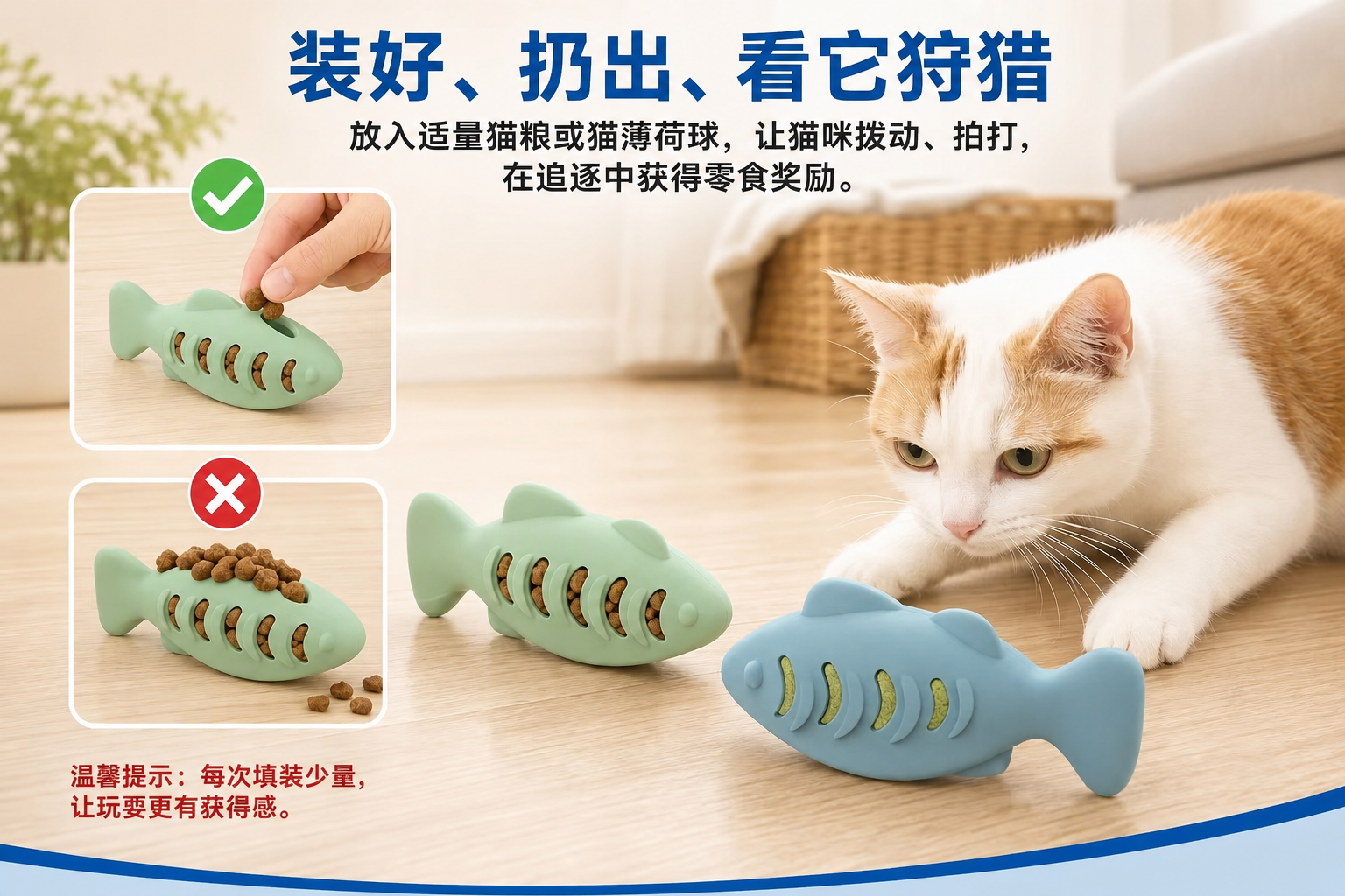 <span style="font-family:inter;"><span style="color:#2f4a52;"><strong>通用设计，适配日常猫咪玩耍</strong></span></span> <link href="https://fonts.googleapis.com/css?family=Inter" rel="stylesheet" type="text/css" />