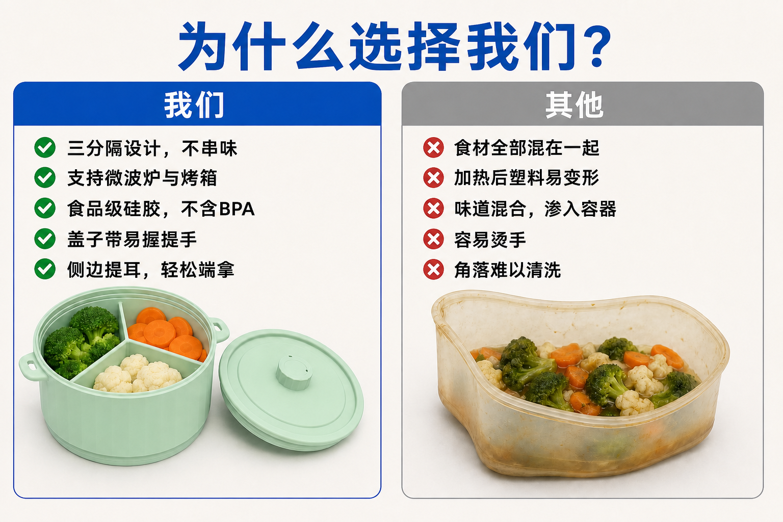 <span style="color:#2f4a52;"><span style="font-family:inter;"><strong>家庭烹饪者为什么选择我们的硅胶烹饪锅 </strong></span></span> <link href="https://fonts.googleapis.com/css?family=Inter" rel="stylesheet" type="text/css" />