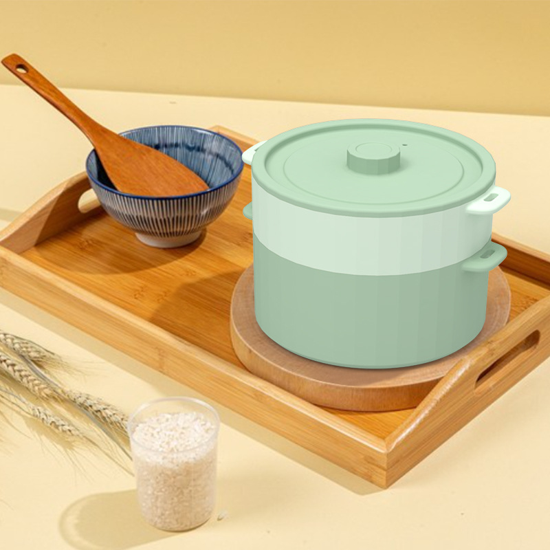 Wellfine 微波炉蔬菜蒸锅微波炉蒸笼蔬菜西兰花鱼蒸容器