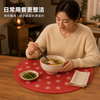 圣诞风多用途硅胶餐垫 — 餐桌隔热防护垫