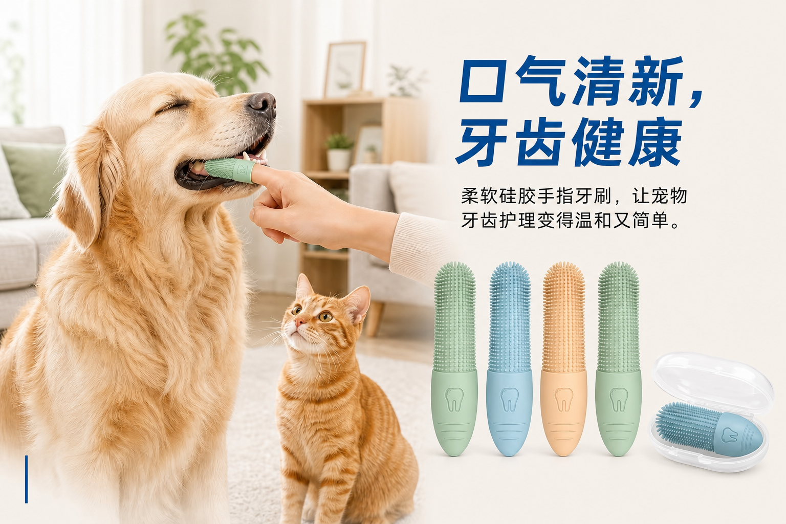 <span style="font-family:inter;"><span style="color:#2f4a52;"><strong>柔软、灵活、指尖友好的硅胶设计</strong></span></span><br /> <link href="https://fonts.googleapis.com/css?family=Inter" rel="stylesheet" type="text/css" />