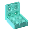 定制 Moldes De Hielo 硅胶冰模球树脂硅胶模具冰块托盘制造商适用于威士忌鸡尾酒饮料