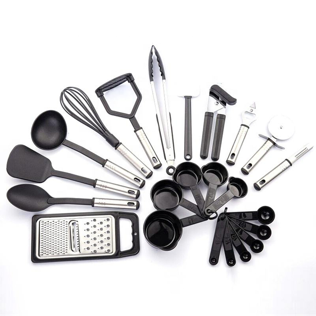 厨房用具套装 Cocina 厨房配件套装 23 件烹饪用具手柄炊具套装