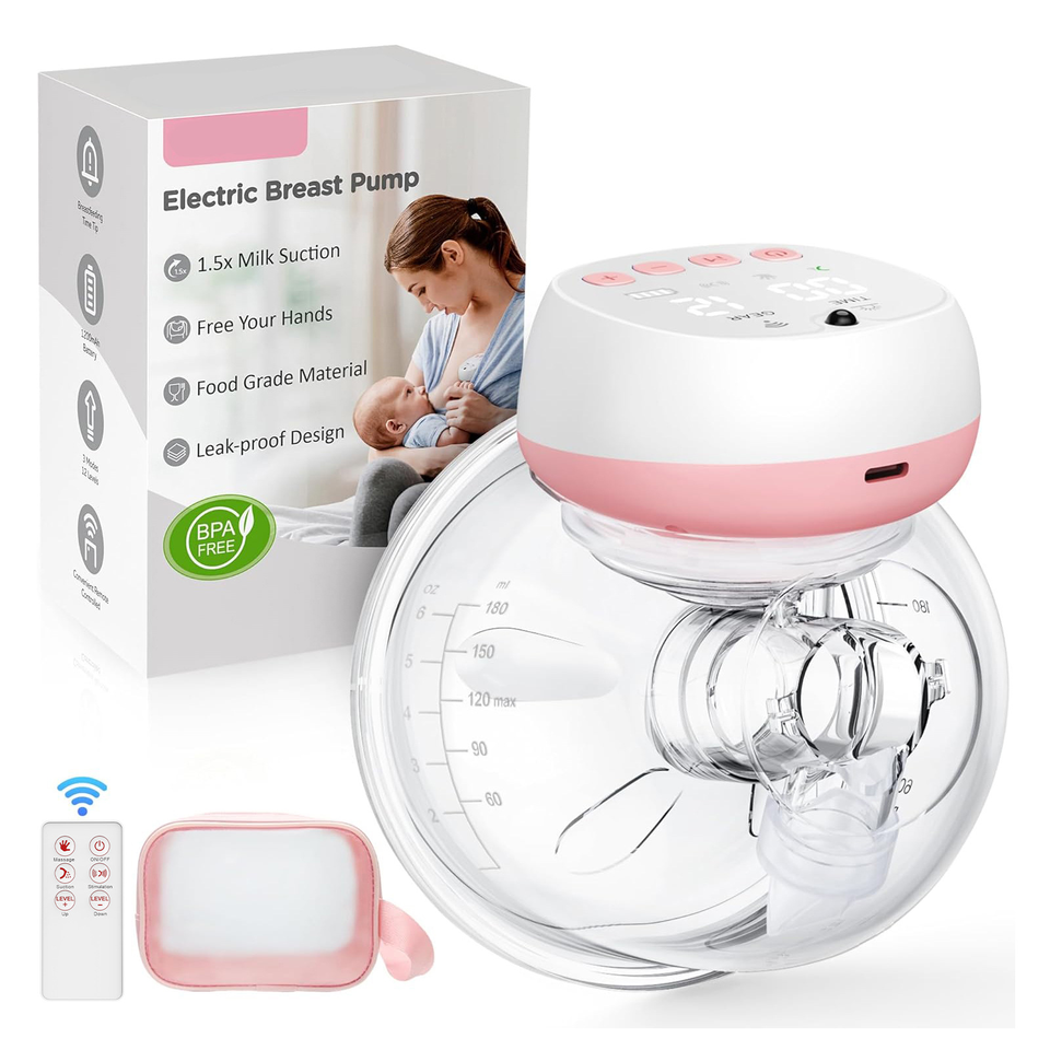 Wellfine新品上市智能吸奶器低噪音便携式电动自动智能吸奶器