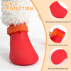 硅胶宠物狗鞋大型犬靴子运动鞋户外防水防滑雨靴狗鞋
