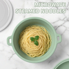 食品级耐热创意厨房小工具硅胶蒸鱼碗微波炉硅胶蒸锅带盖