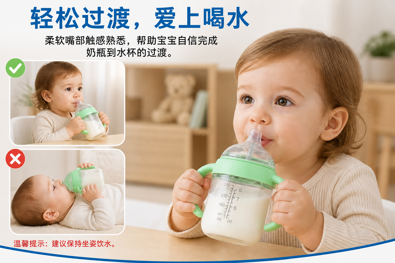 <span style="font-family:inter;"><span style="color:#2f4a52;"><strong>通用设计，适配不断成长的喂养习惯</strong></span></span> <link href="https://fonts.googleapis.com/css?family=Inter" rel="stylesheet" type="text/css" />