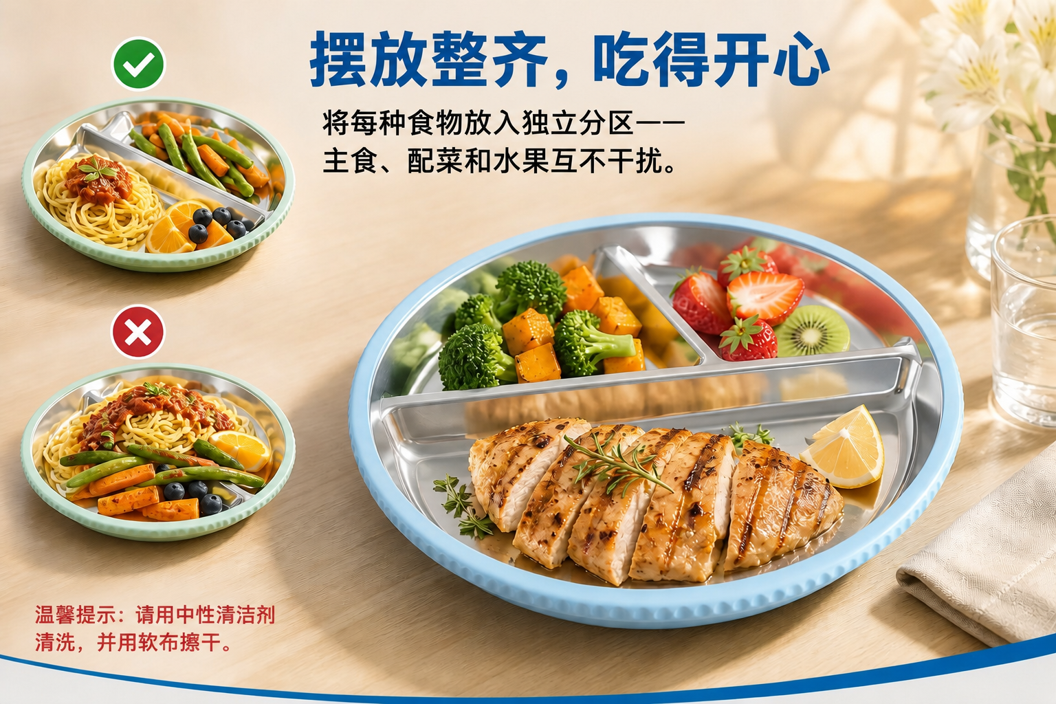 <span style="font-family:inter;"><span style="color:#2f4a52;"><strong>通用型适合养成餐桌习惯</strong></span></span> <link href="https://fonts.googleapis.com/css?family=Inter" rel="stylesheet" type="text/css" />