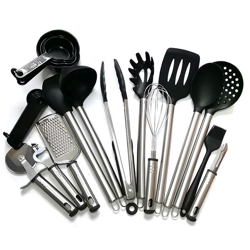 厨房用具套装 Cocina 厨房配件套装 23 件烹饪用具手柄炊具套装
