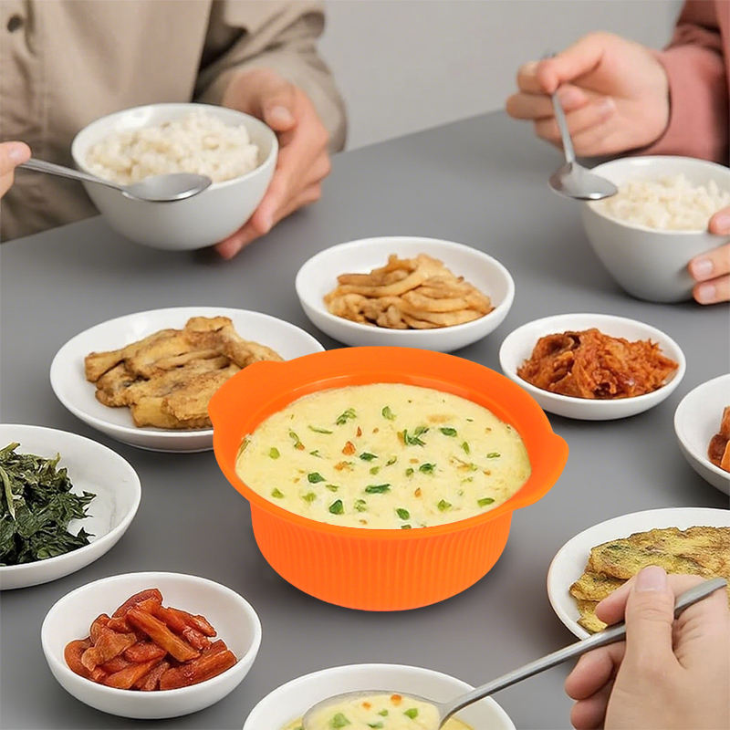 2026 新品微波炉硅胶食品蒸锅碗蒸锅锅具