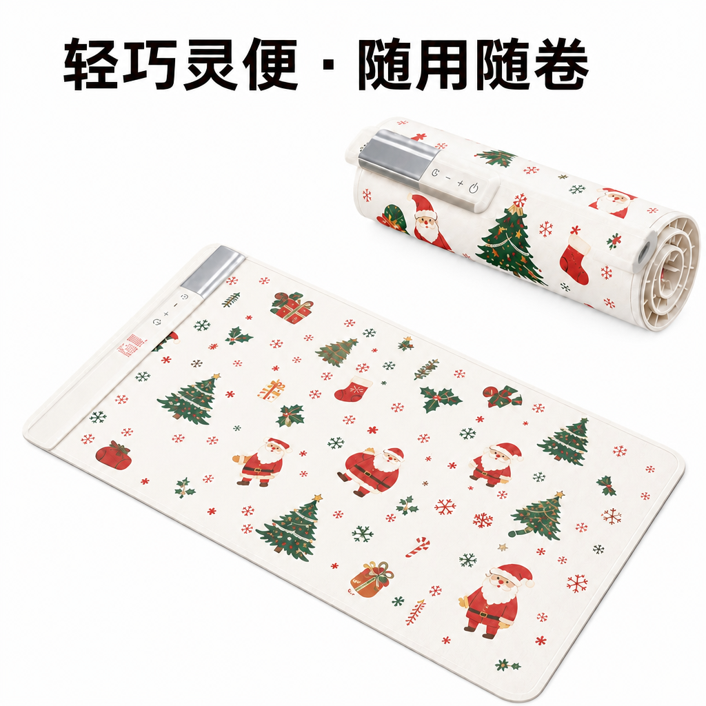 智能硅胶暖菜垫 — 五档保温加热餐垫