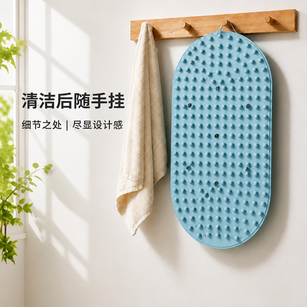 硅胶磁疗按摩垫 — 家用足部放松指压板