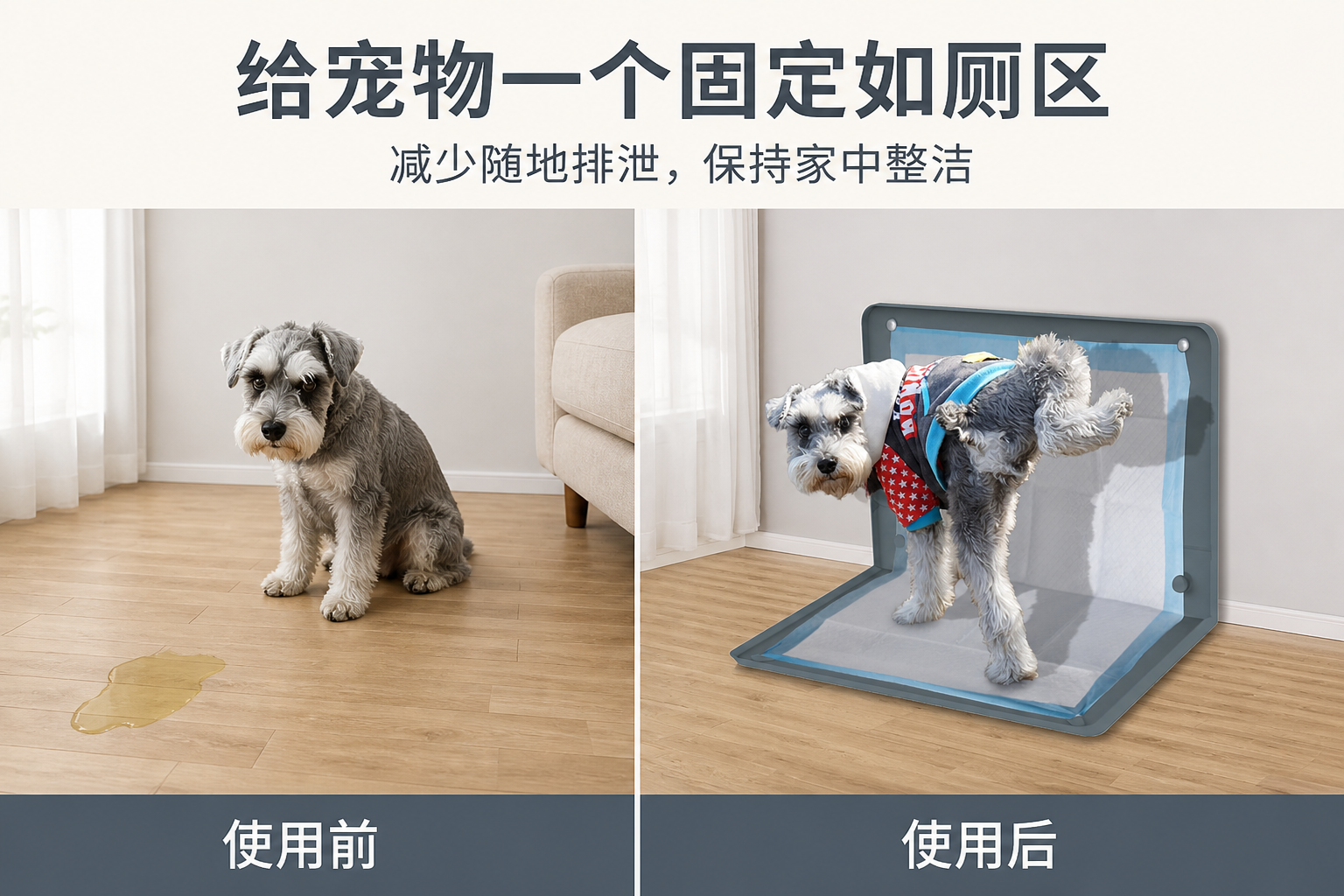 <span style="font-family:inter;"><span style="color:#2f4a52;"><strong>让如厕区域更固定、更整洁、更方便收纳的宠物尿垫托盘</strong></span></span> <link href="https://fonts.googleapis.com/css?family=Inter" rel="stylesheet" type="text/css" />