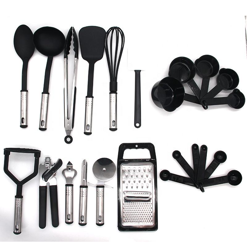 厨房用具套装 Cocina 厨房配件套装 23 件烹饪用具手柄炊具套装