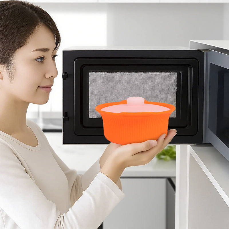 2026 新品微波炉硅胶食品蒸锅碗蒸锅锅具