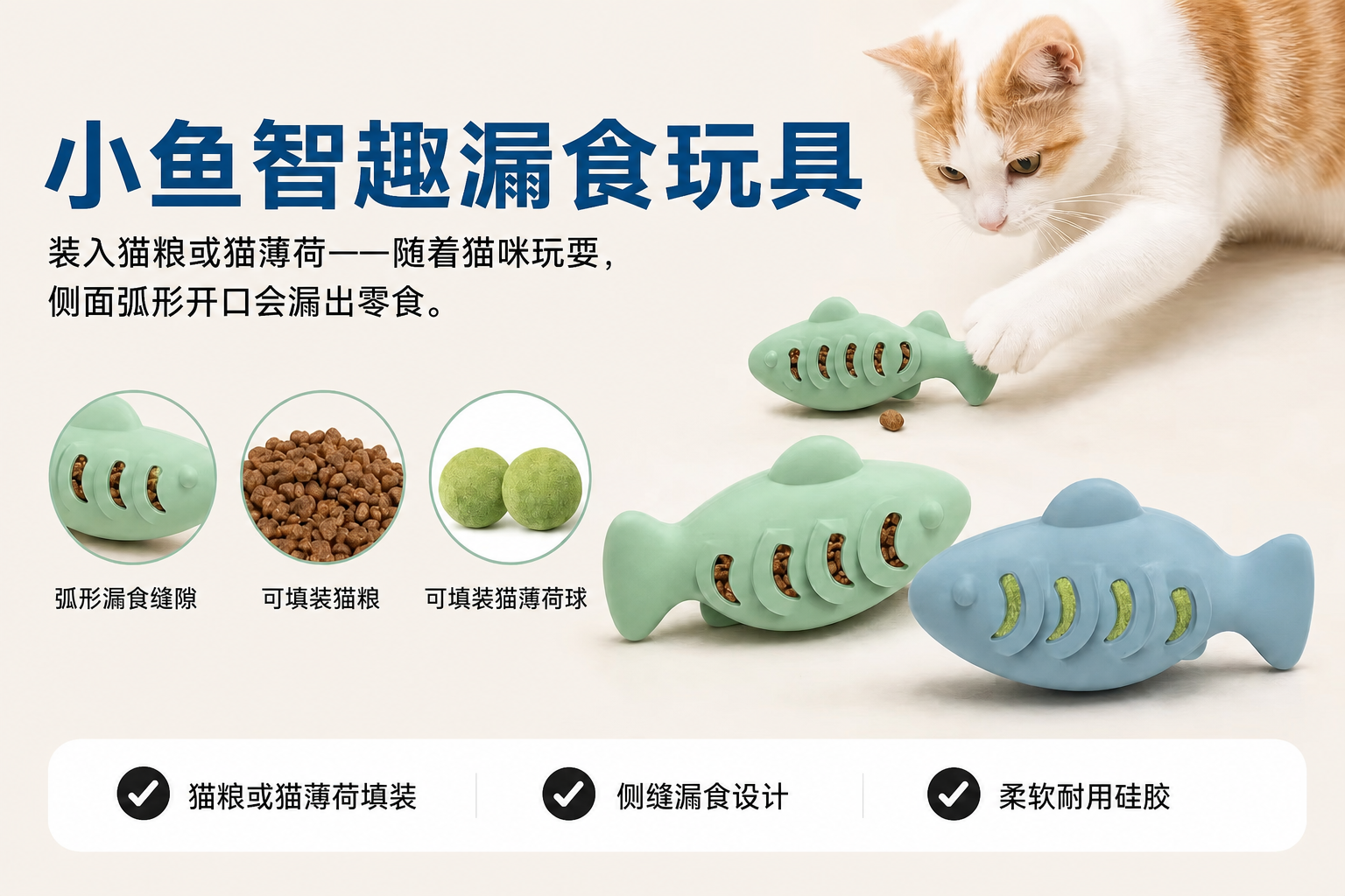 <span style="font-family:inter;"><span style="color:#2f4a52;"><strong>益智鱼形玩具，让玩耍更聪明、更快乐</strong></span></span> <link href="https://fonts.googleapis.com/css?family=Inter" rel="stylesheet" type="text/css" />