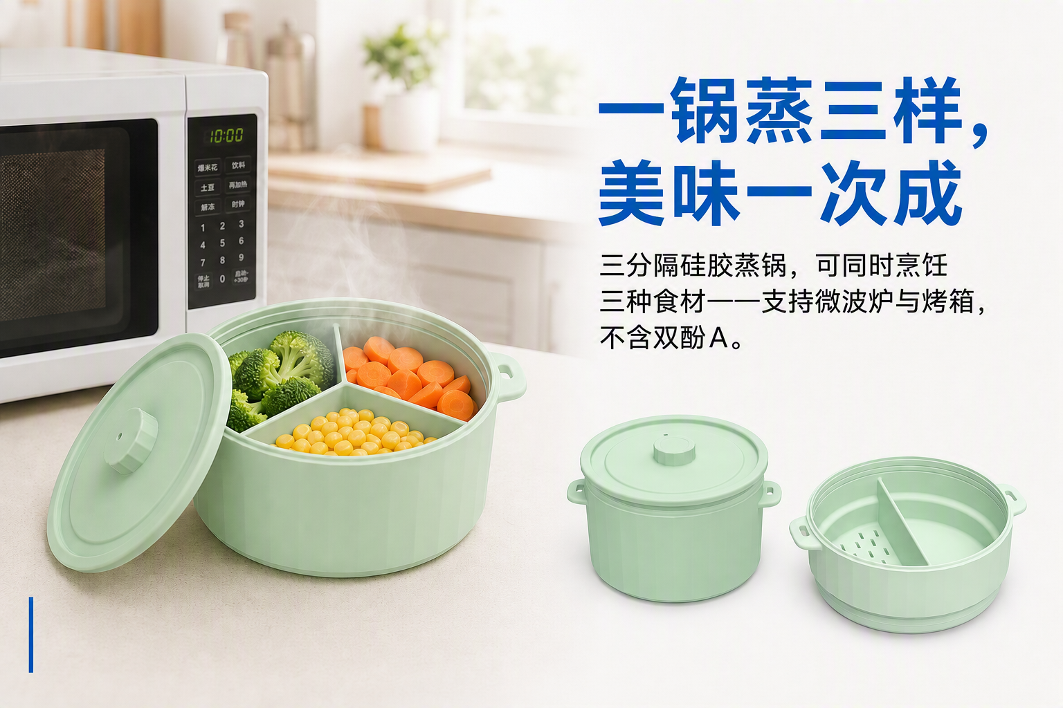 <span style="font-family:inter;"><span style="color:#2f4a52;"><strong>柔软、不含双酚A、多功能的硅胶设计</strong></span></span><br /> <link href="https://fonts.googleapis.com/css?family=Inter" rel="stylesheet" type="text/css" />