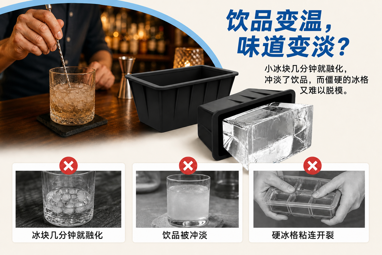 <span style="font-family:inter;"><span style="color:#2f4a52;"><strong>为更少融化、更少稀释而设计</strong></span></span> <link href="https://fonts.googleapis.com/css?family=Inter" rel="stylesheet" type="text/css" />