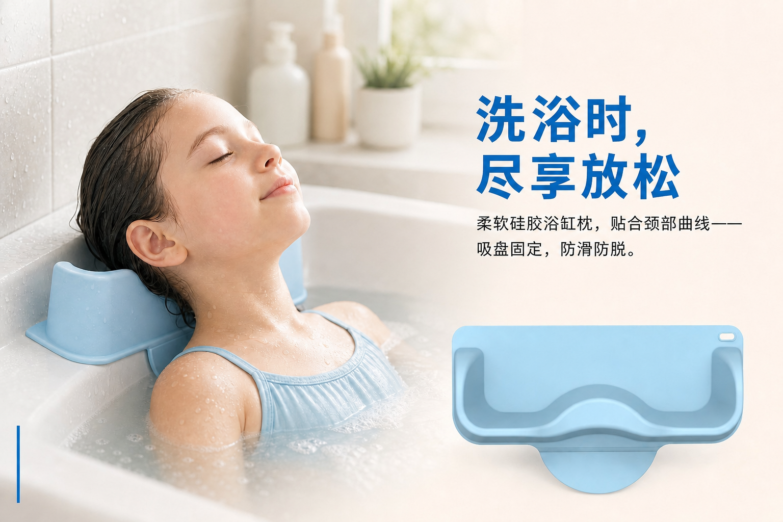 <span style="font-family:inter;"><span style="color:#2f4a52;"><strong>通用尺寸，适配浴缸、瓷砖和淋浴墙</strong></span></span> <link href="https://fonts.googleapis.com/css?family=Inter" rel="stylesheet" type="text/css" />