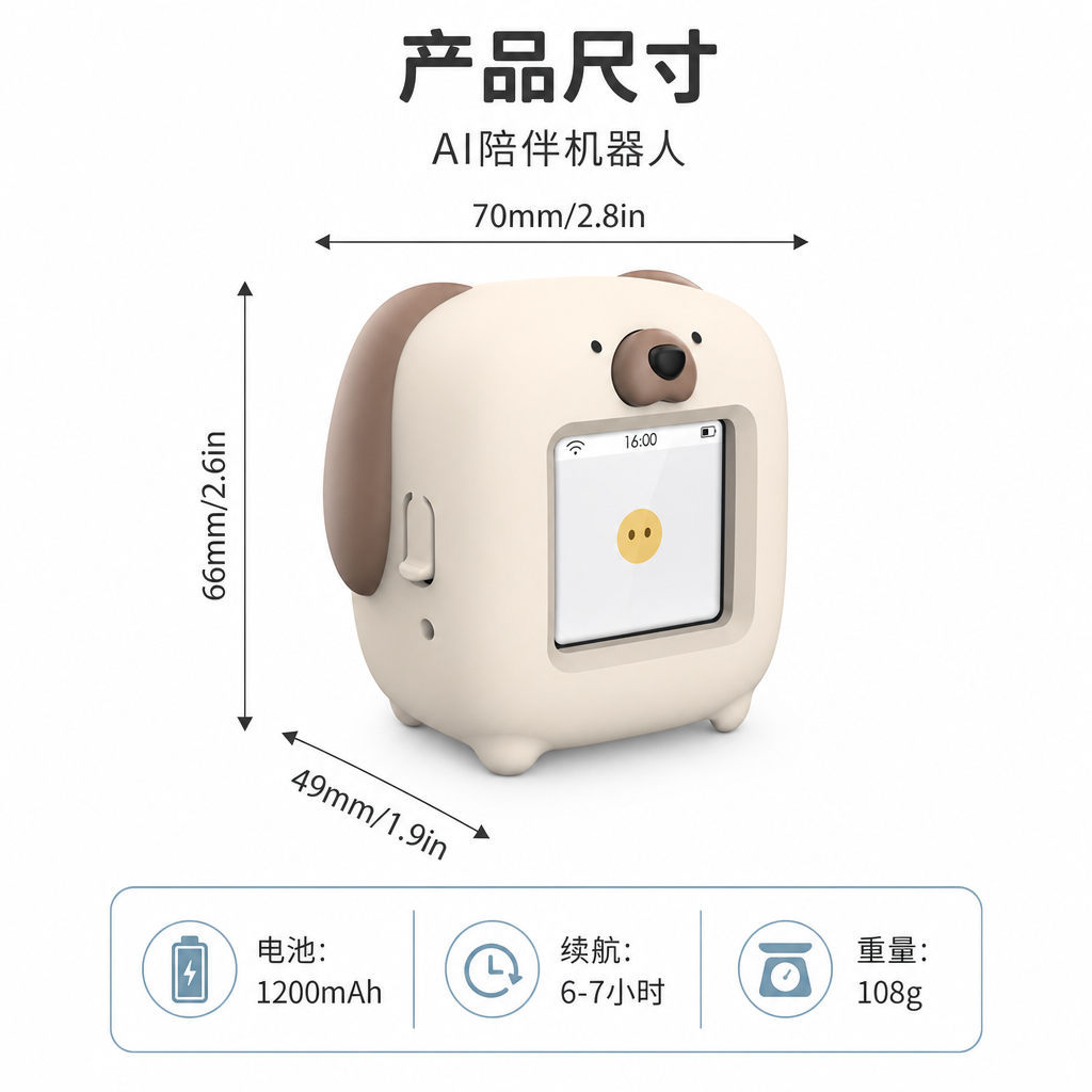 AI智能陪伴机器人 — 儿童学习陪伴设备