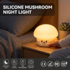 拍手圣诞灯 LED 智能三速可爱硅胶夜灯房间护眼睡眠氛围拍手灯
