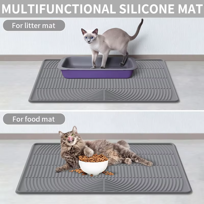 顶级硅胶宠物硅藻泥喂食垫吸水防溅宠物猫狗吃食垫