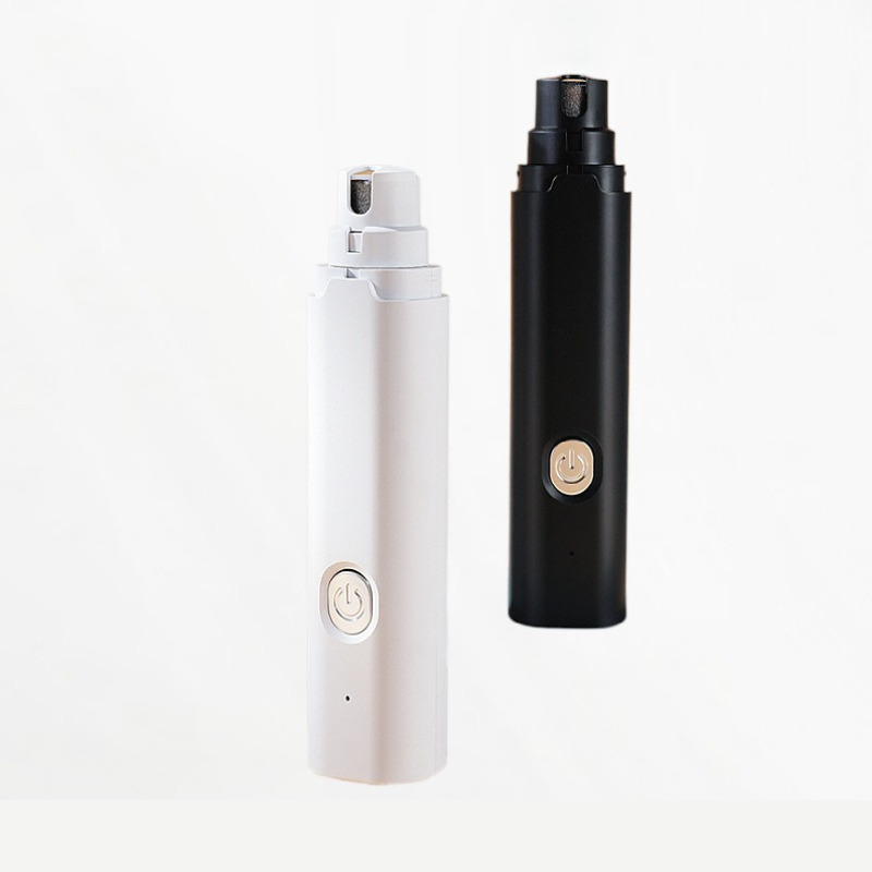 静音专业充电式便携式电动猫指甲修剪器宠物狗指甲研磨机带 LED 灯