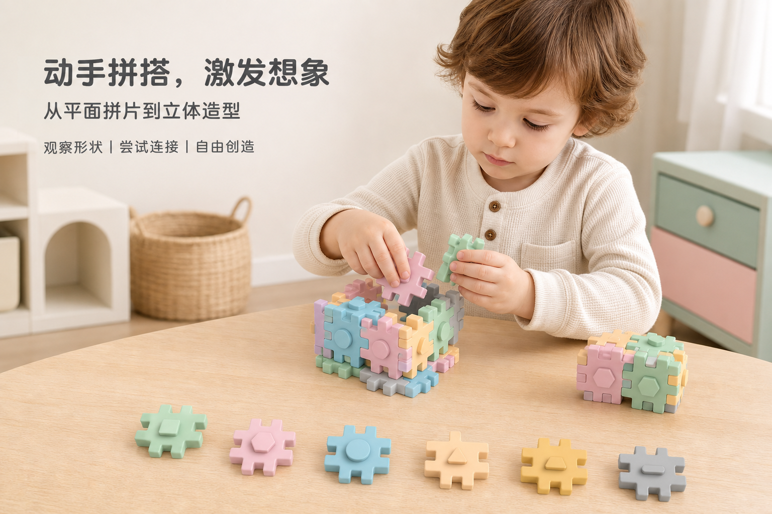<span style="font-family:inter;"><span style="color:#2f4a52;"><strong>让拼搭更自由、更稳定、更适合创意造型的儿童积木</strong></span></span> <link href="https://fonts.googleapis.com/css?family=Inter" rel="stylesheet" type="text/css" />