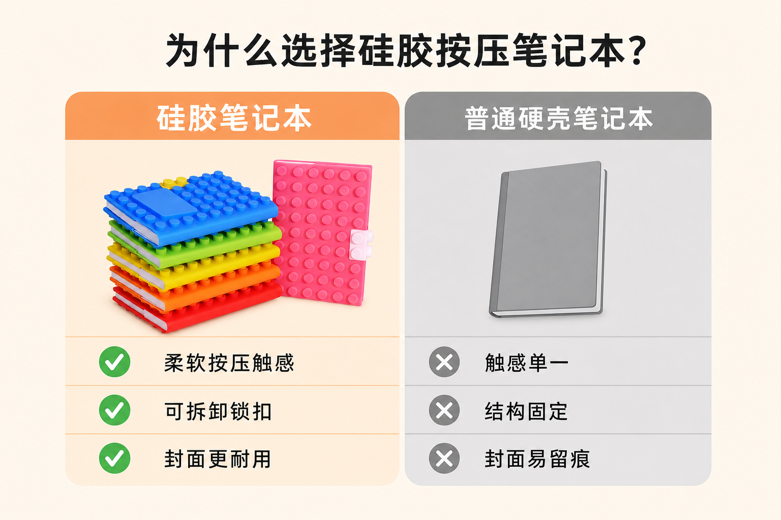<span style="color:#2f4a52;"><span style="font-family:inter;"><strong>日常记录为什么选择我们的硅胶按压解压笔记本</strong></span></span> <link href="https://fonts.googleapis.com/css?family=Inter" rel="stylesheet" type="text/css" />
