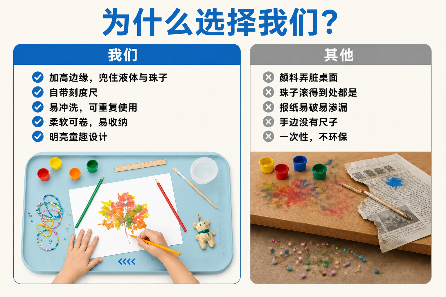 <span style="color:#2f4a52;"><span style="font-family:inter;"><strong>为什么为父母选择我们的硅胶工艺垫</strong></span></span> <link href="https://fonts.googleapis.com/css?family=Inter" rel="stylesheet" type="text/css" />