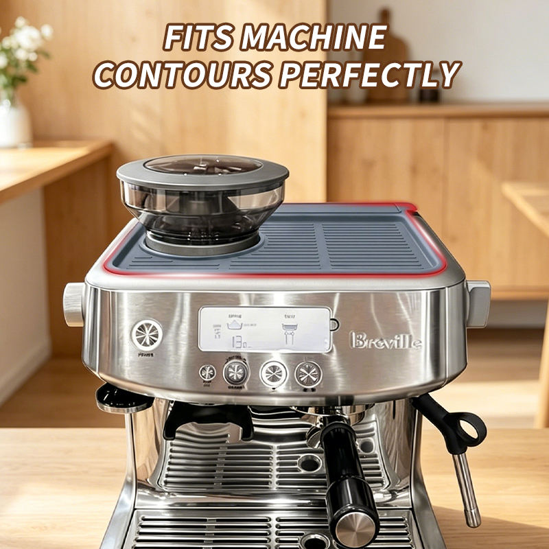 新品上市 浓缩咖啡捣固垫 Breville 870/880 防水捣固垫 硅胶顶垫，适用于 Breville 浓缩咖啡
