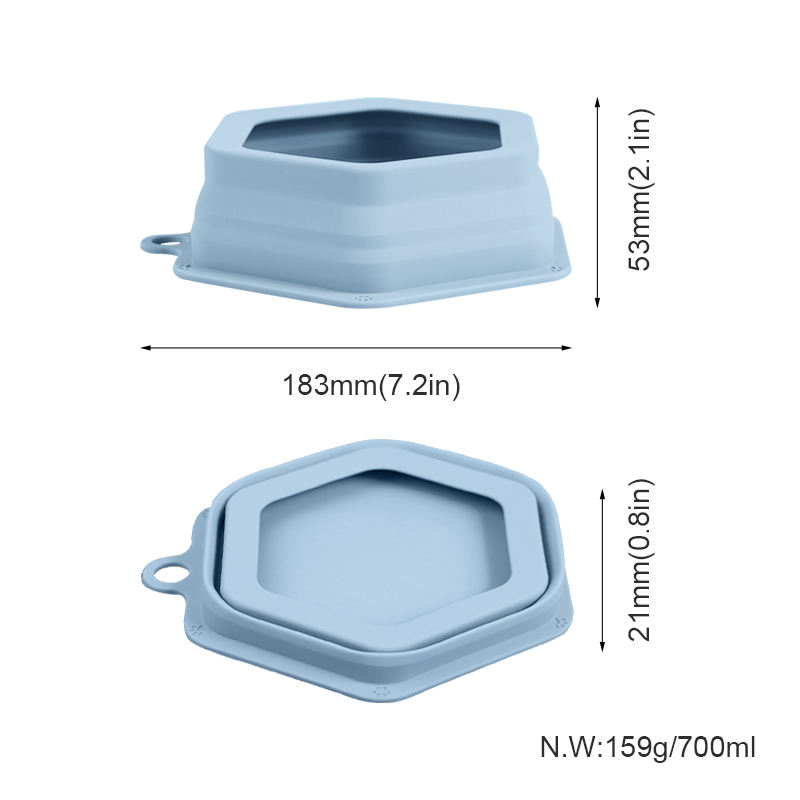 2025 年新品不含 Bpa 硅胶宠物碗慢食喂养 OEM 批发便携式喂食器狗碗