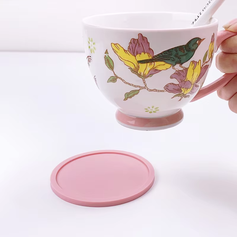 定制硅橡胶酒吧杯垫耐用耐热饮料杯垫厨房饮料隔热垫