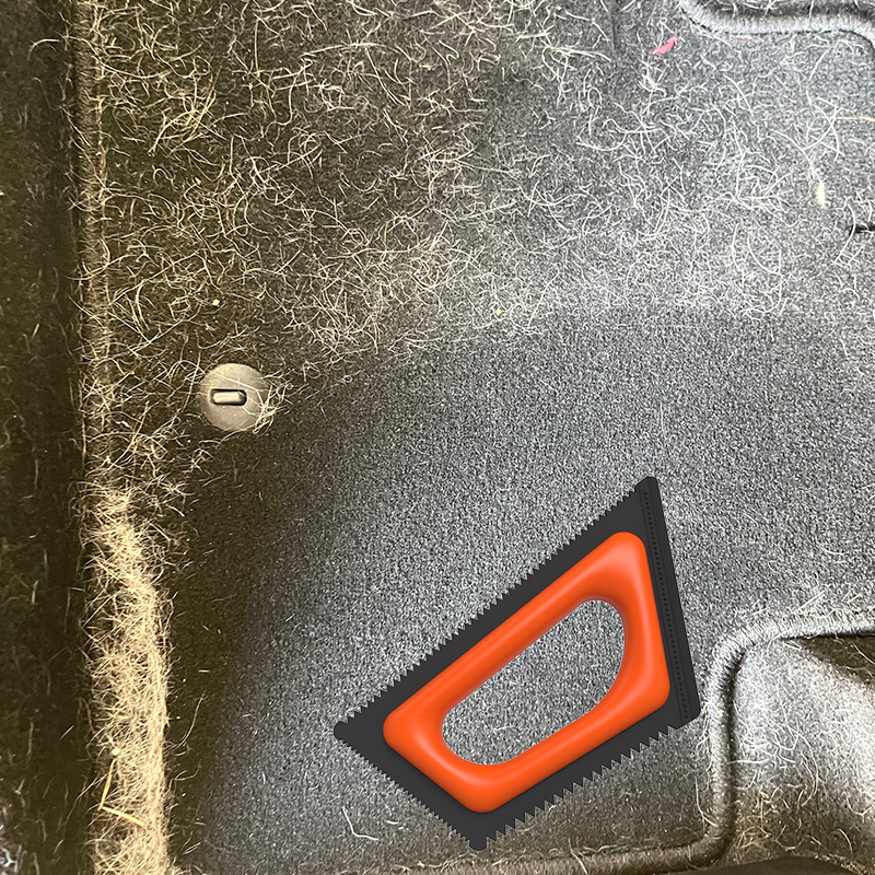 OEM 现代环保迷你宠物毛发定制硅胶刷狗猫脱毛器