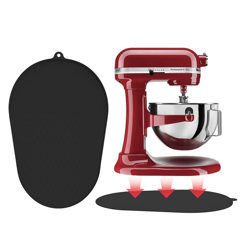 硅胶滑块垫 用于 KitchenAid 搅拌机的垫子和垫子 滑动托盘支架 搅拌器垫滑动